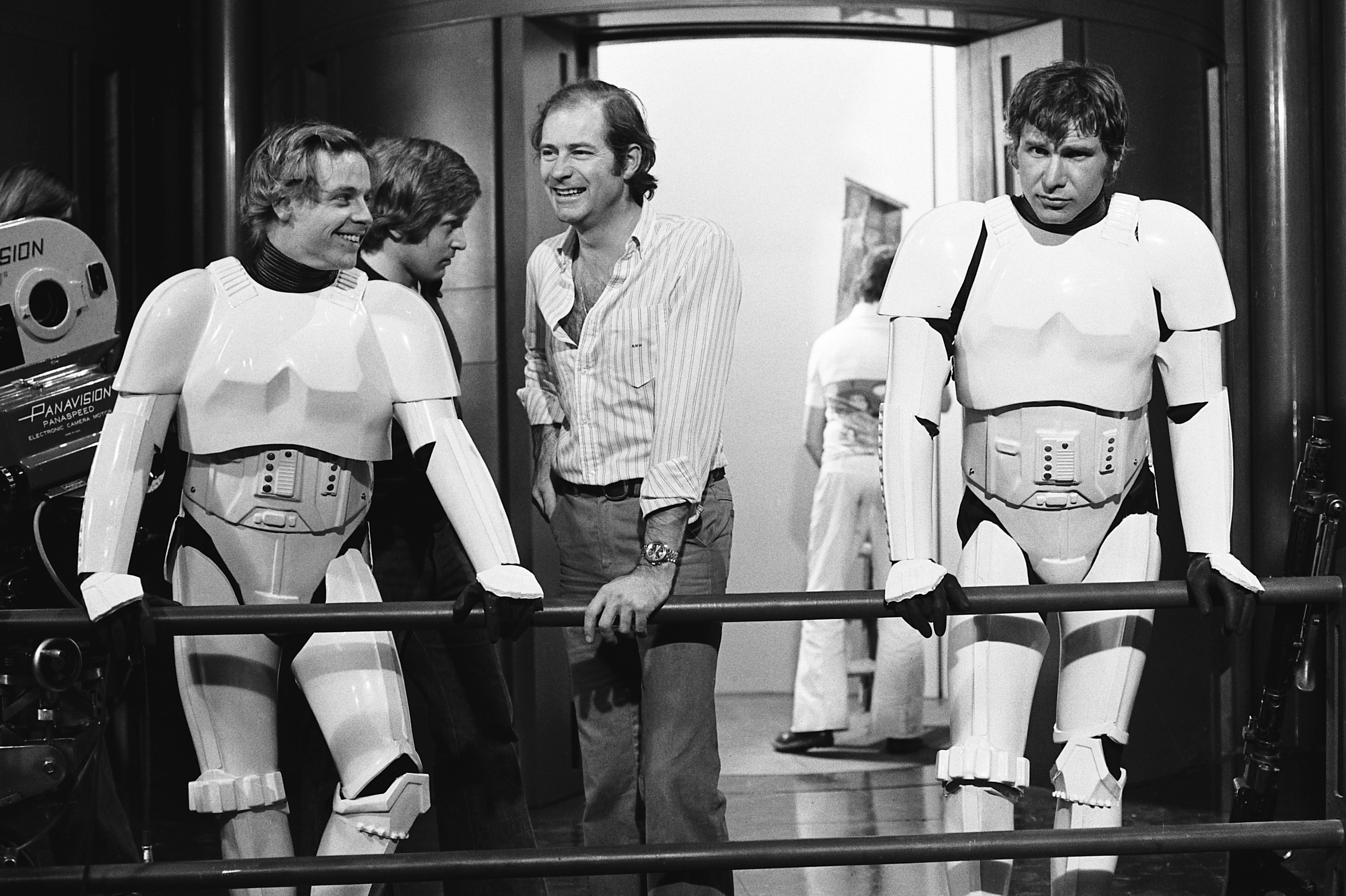 Luke Skywalker and Han Solo